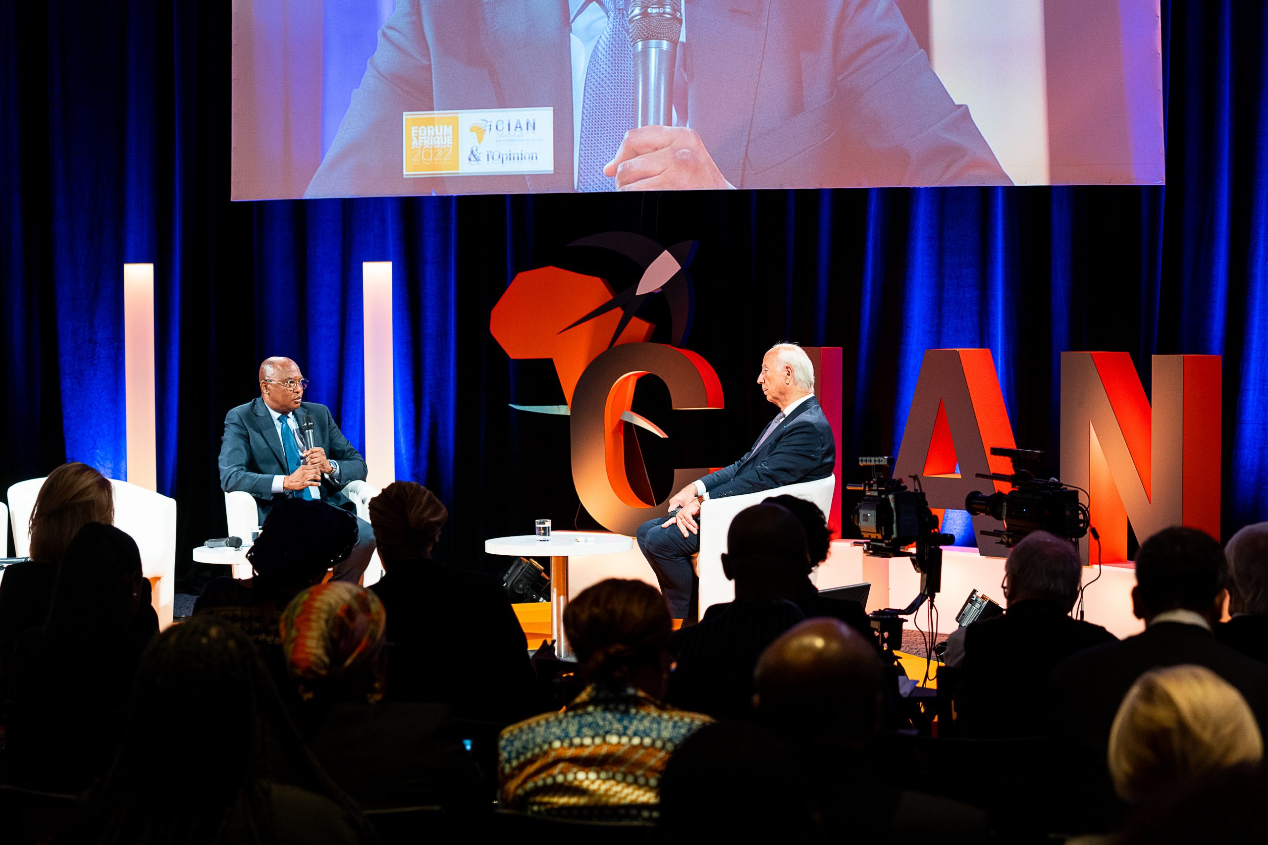 Etienne  Giros, président du Cian - Conférence d'ouverture du Forum Afrique 2022 - @ CIAN -  Retour sur images - https://2022.forum-afrique-cian.fr/forum-2022