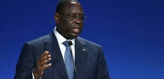 Le président de la République du Sénégal, Macky Sall, le 9 juin 2022 à Paris. (STEPHANE DE SAKUTIN / AFP)
