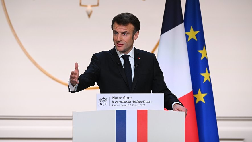 Le Président français s’envolera mercredi 1er mars pour l’Afrique centrale. MAXPPP - STEFANO RELLANDINI / POOL
