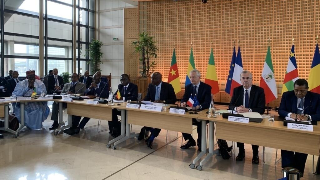 Jean-Baptiste Ondaye, ministre Congolais de l'Economie et des Finances et Bruno Le Maire, ministre Français de l'Economie, ont co-présidé la réunion@bercy