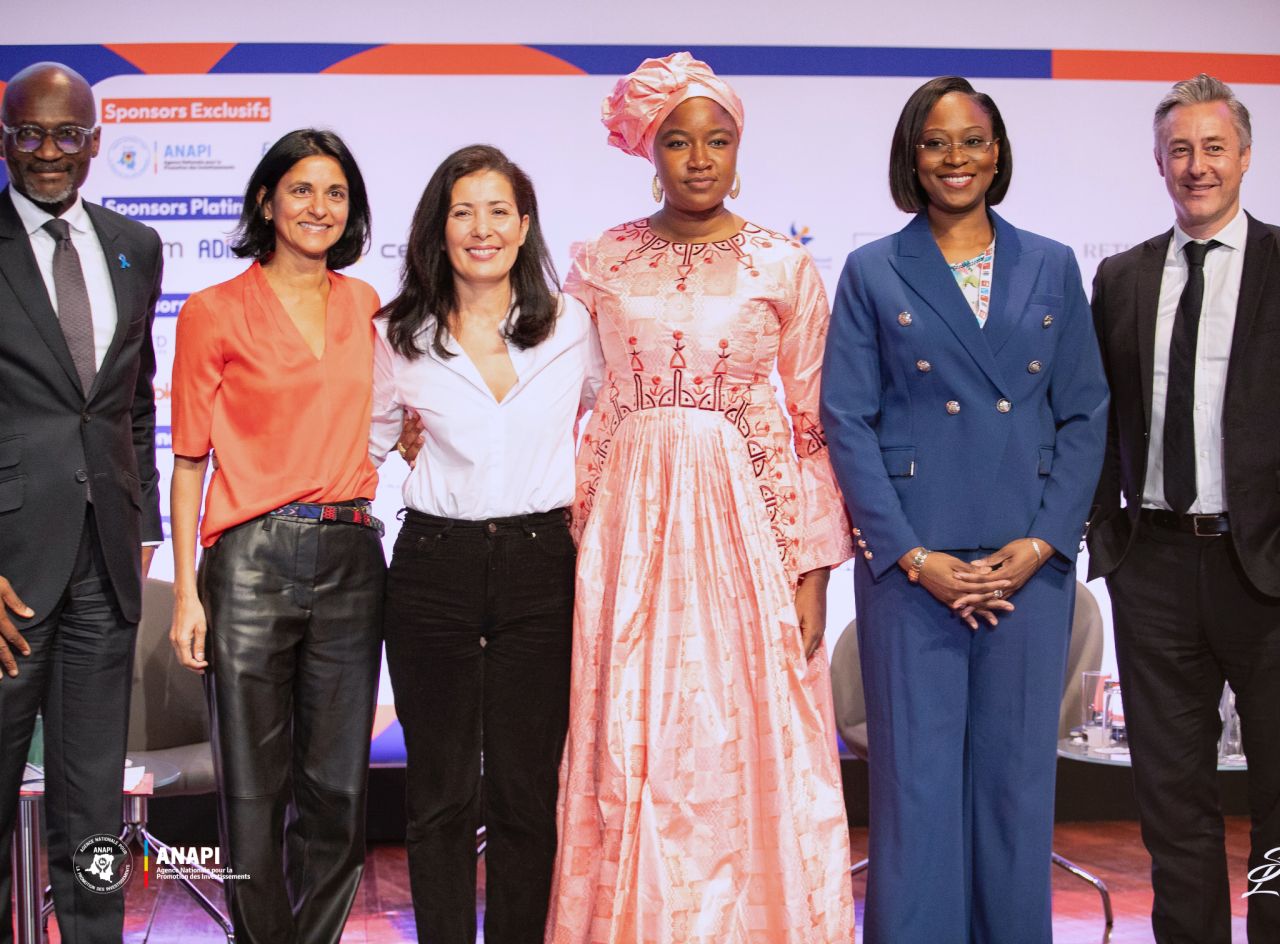 Rachel Pungu Luamba et les intervenants en fin de table ronde 'Faire affaire en Afrique"@anapi