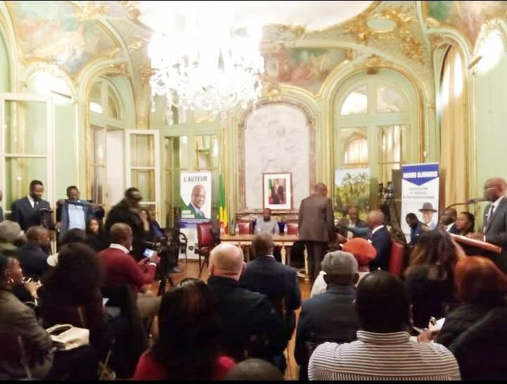 Salon vert de l'ambassade du Congo et vue générale de l'événement@AAFC